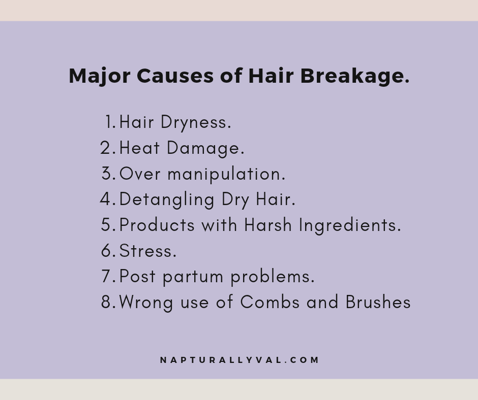 Major causes of hair breakage that you should about