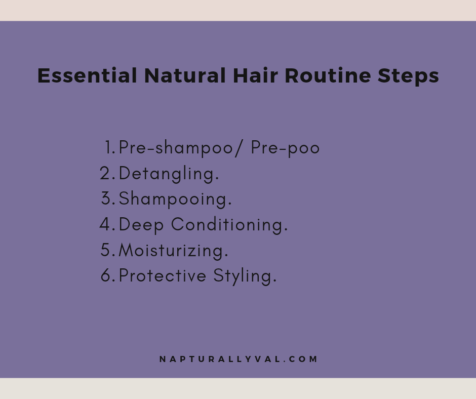 Hair care routine for beginners