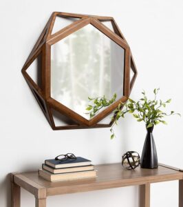 Kate and Laurel Calter Modern Decorative Wall Mirror 