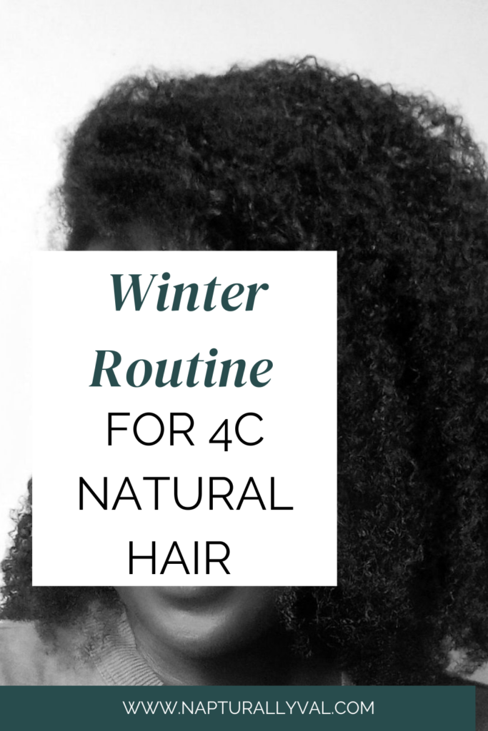 Winter Routine for natural hair 
How to care for 4c natural hair during winter