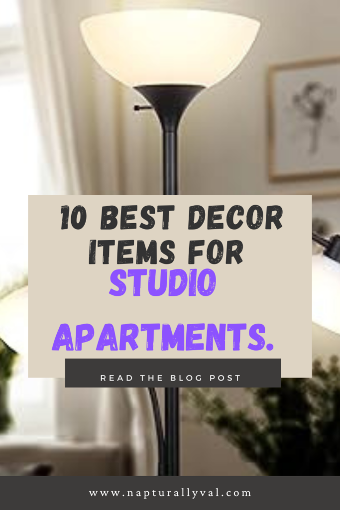 Decor items to elevate and decorate your studio apartment 