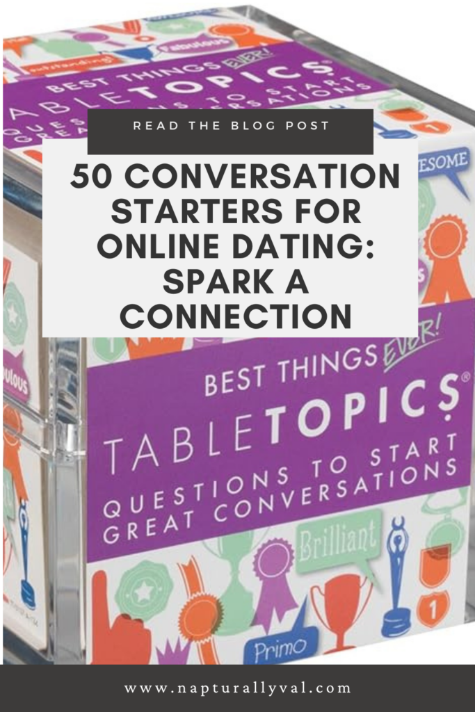 50 Conversation Starters for Online Dating: Spark a Connection