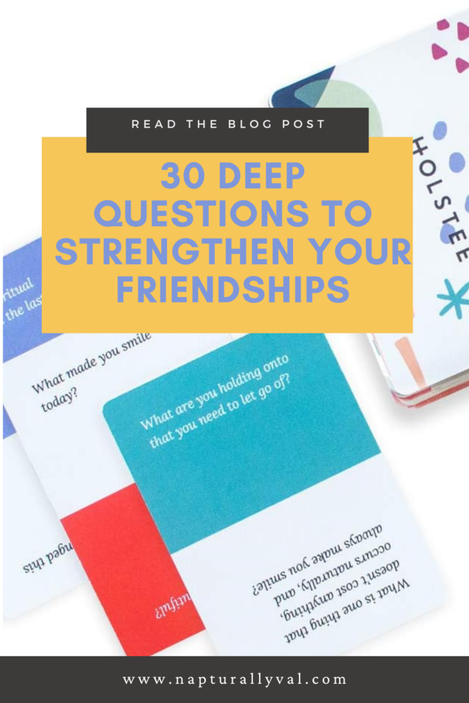 30 Deep Questions to Strengthen Your Friendships