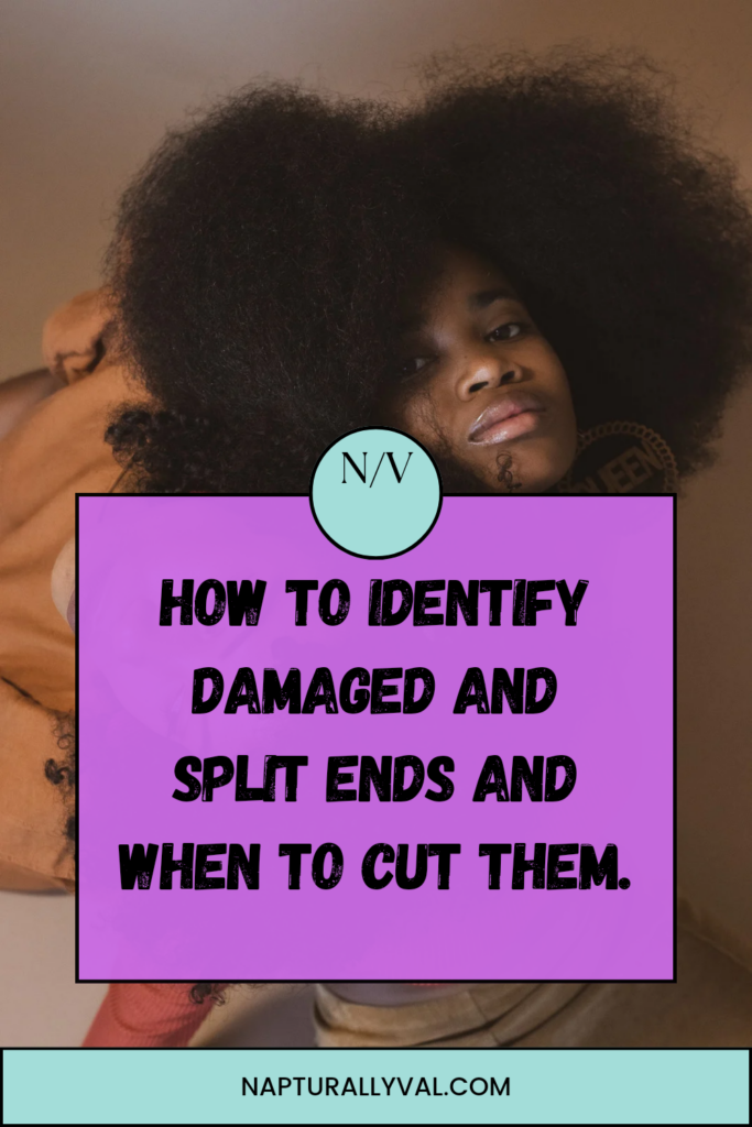 How to Identify Damaged and Split Ends and When to Cut Them.