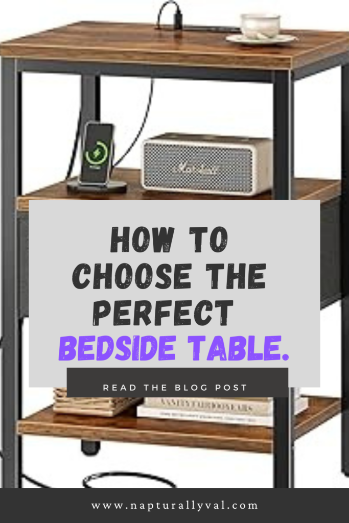 How to Choose the Perfect Bedside Table.