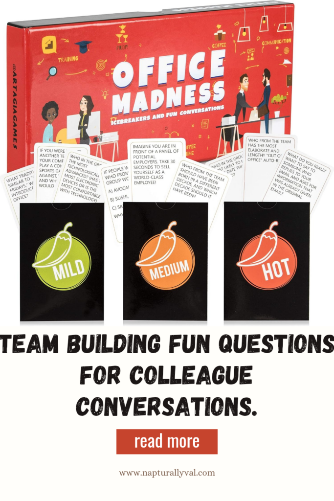 50 Fun Questions for Team Building.