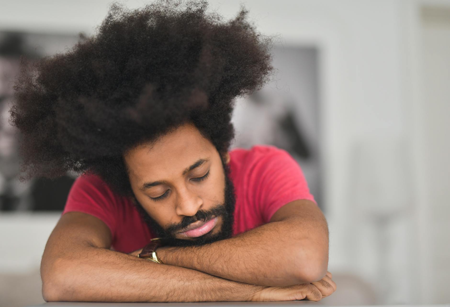 Natural Hair Routine for Men.