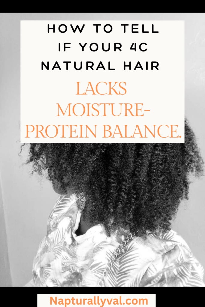 How to tell if your hair moisture and protein is imbalanced