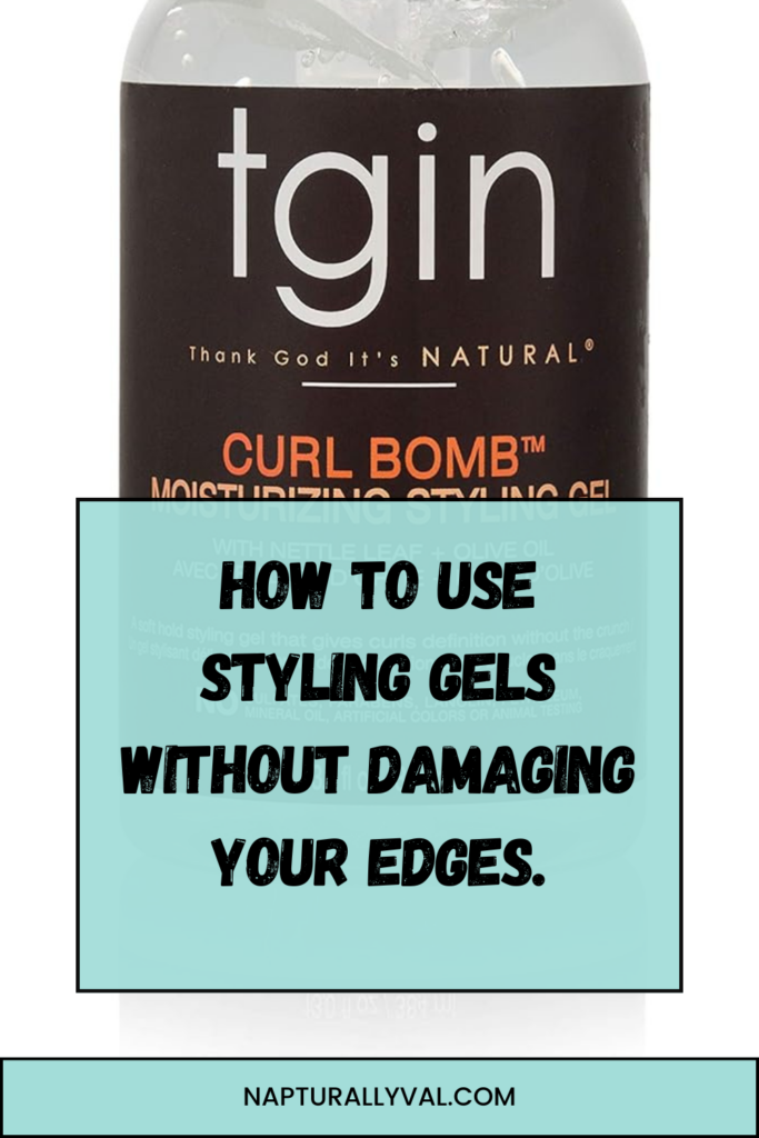 How to use styling gels on your hairline without damage