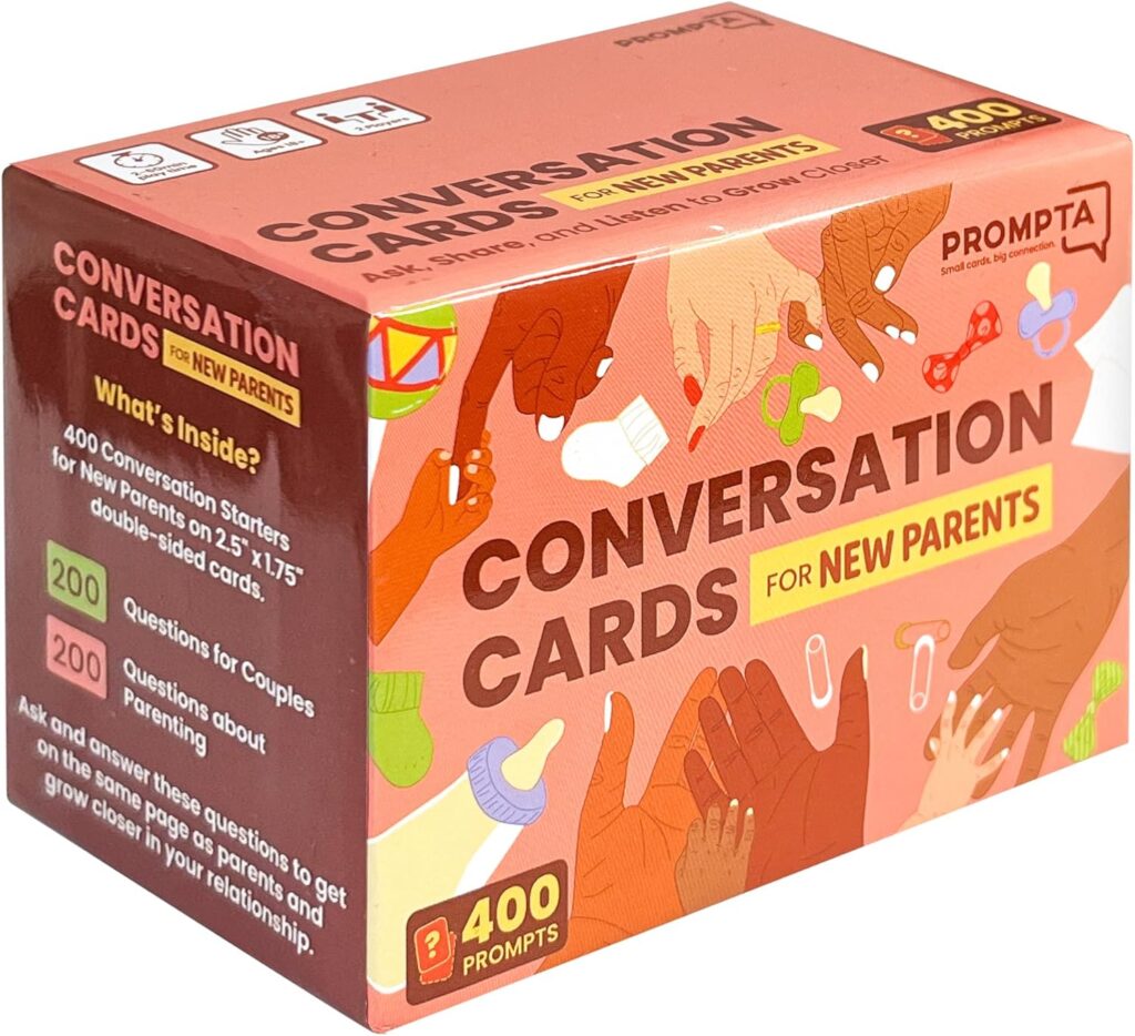 100 conversation starters for new parents to reconnect 