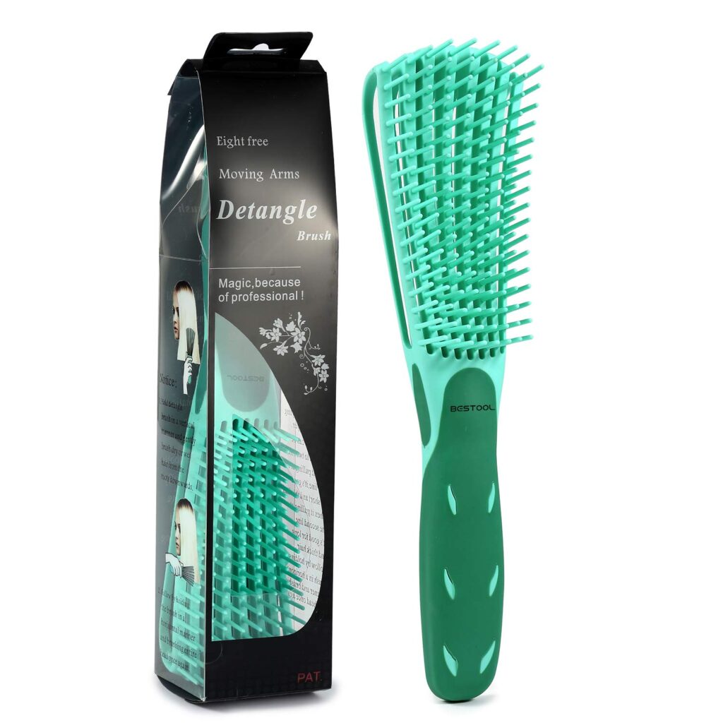 Tools to use to comb dry natural hair 