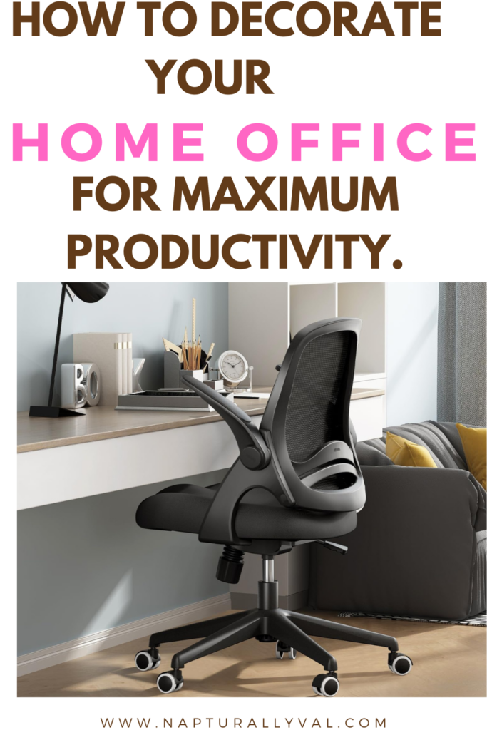 10 Tips to Decorating your Home Office for Productivity.

