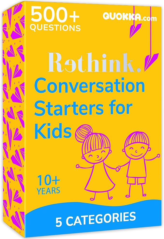 100 Thoughtful Conversation Starters for Parents to Discuss the Year with Their Teens.