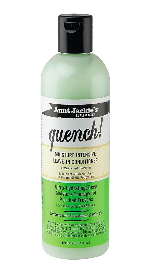  Aunt Jackie’s Quench Moisture Intensive Leave-In Conditioner