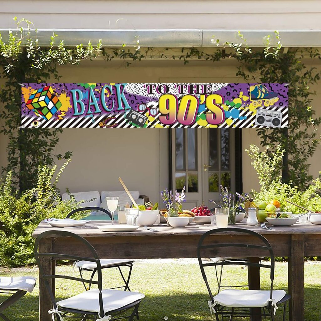 How to Throw the Ultimate 90s-Themed Party with Perfect Decorations.