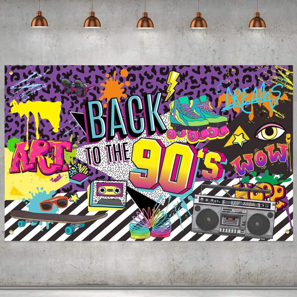 How to Throw the Ultimate 90s-Themed Party with Perfect Decorations.