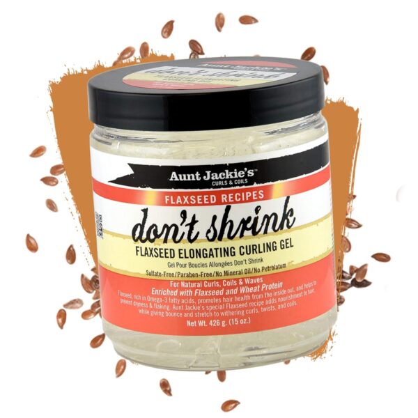 Aunt Jackie's Flaxseed Recipes Don't Shrink Elongating Hair Curling Gel
