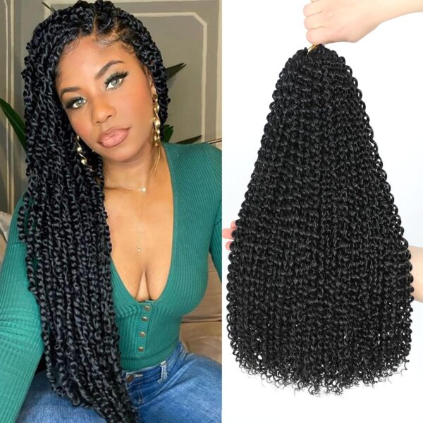 Dansama Passion Twist Hair Water Wave Crochet Hair for Black Women