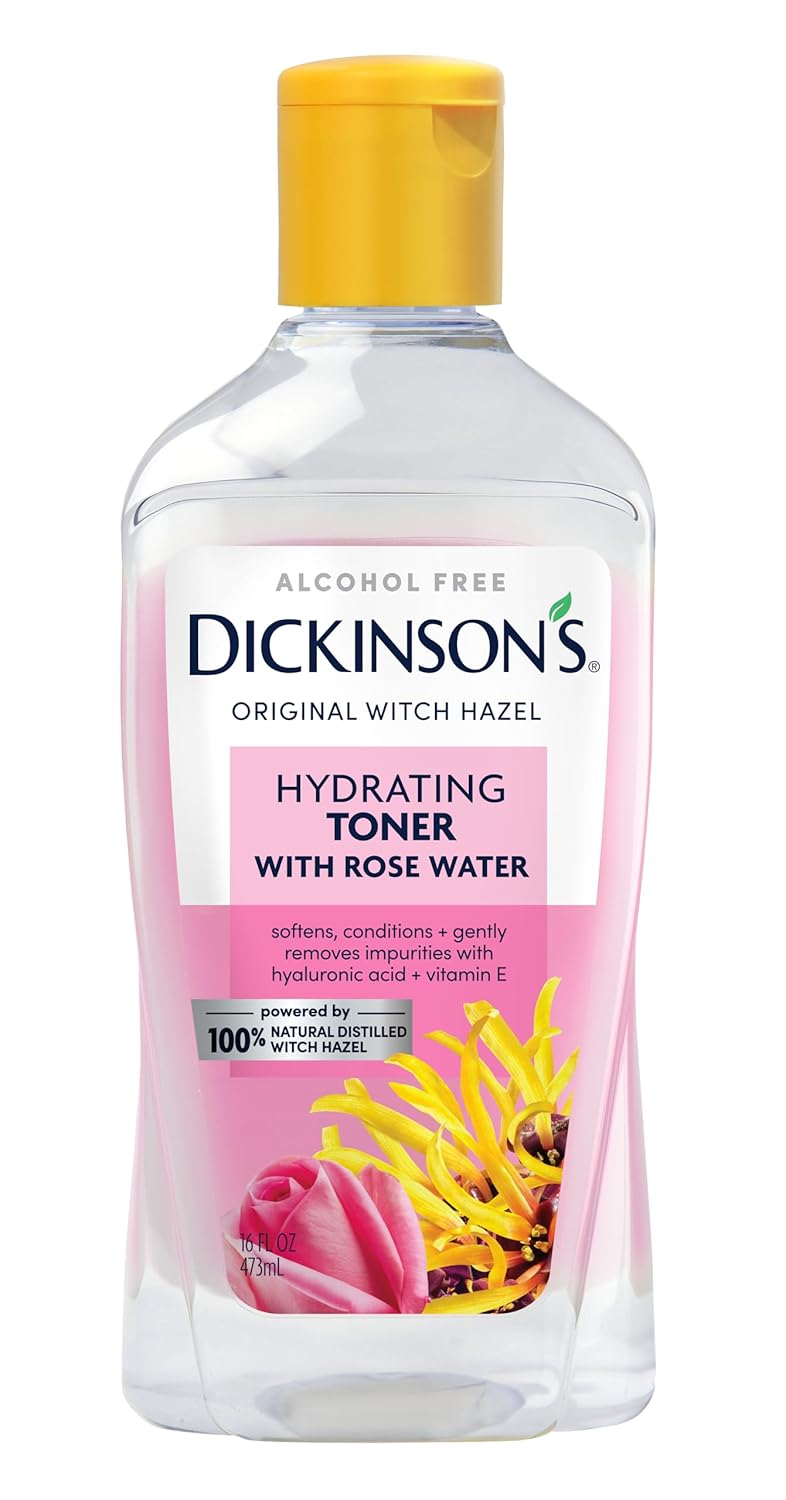 Dickinson's Enhanced Witch Hazel Hydrating Toner with Rosewater