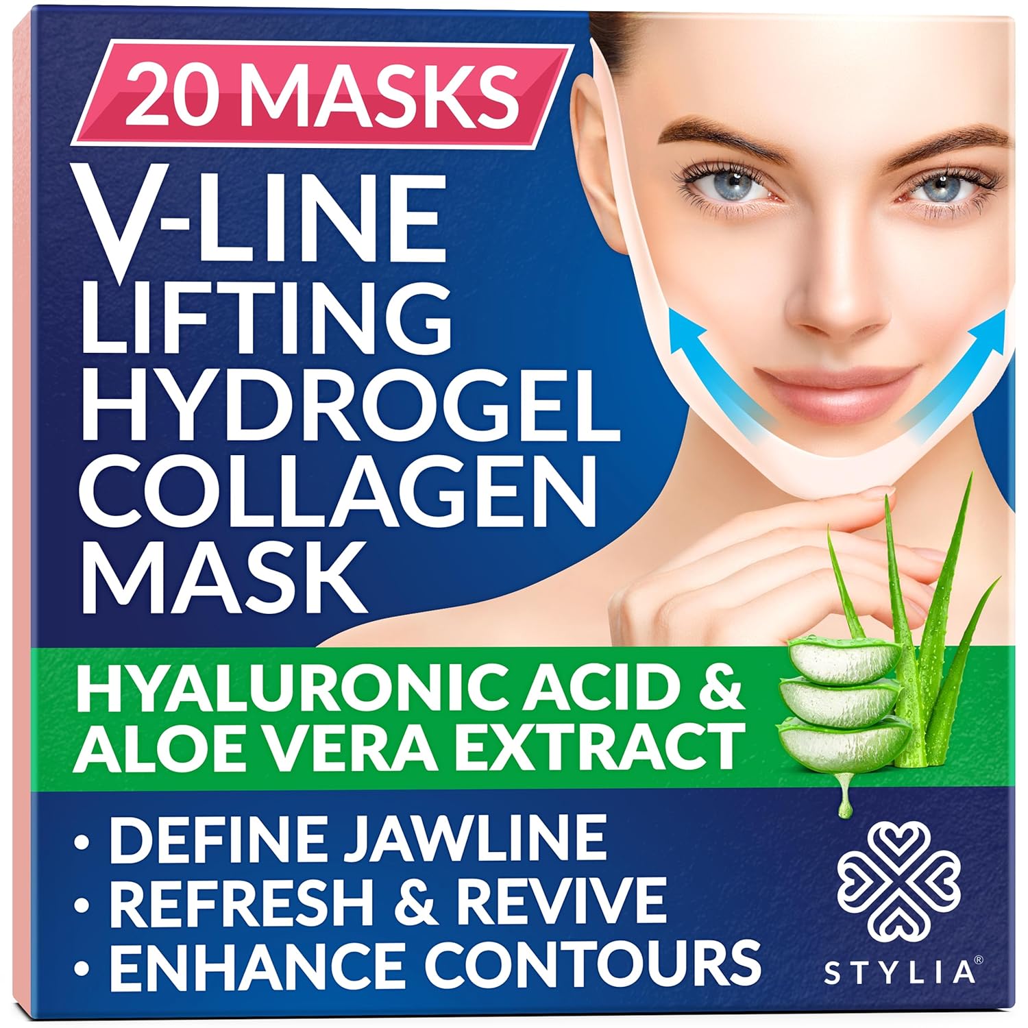 Stylia V Line Lifting Collagen Face Mask