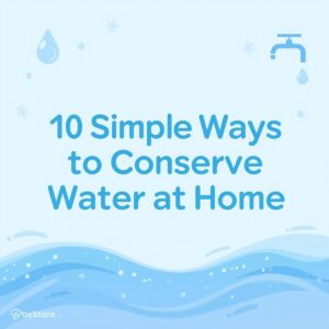 Read more about the article Water Conservation at Home: 10 Simple Ways to Save Every Day.