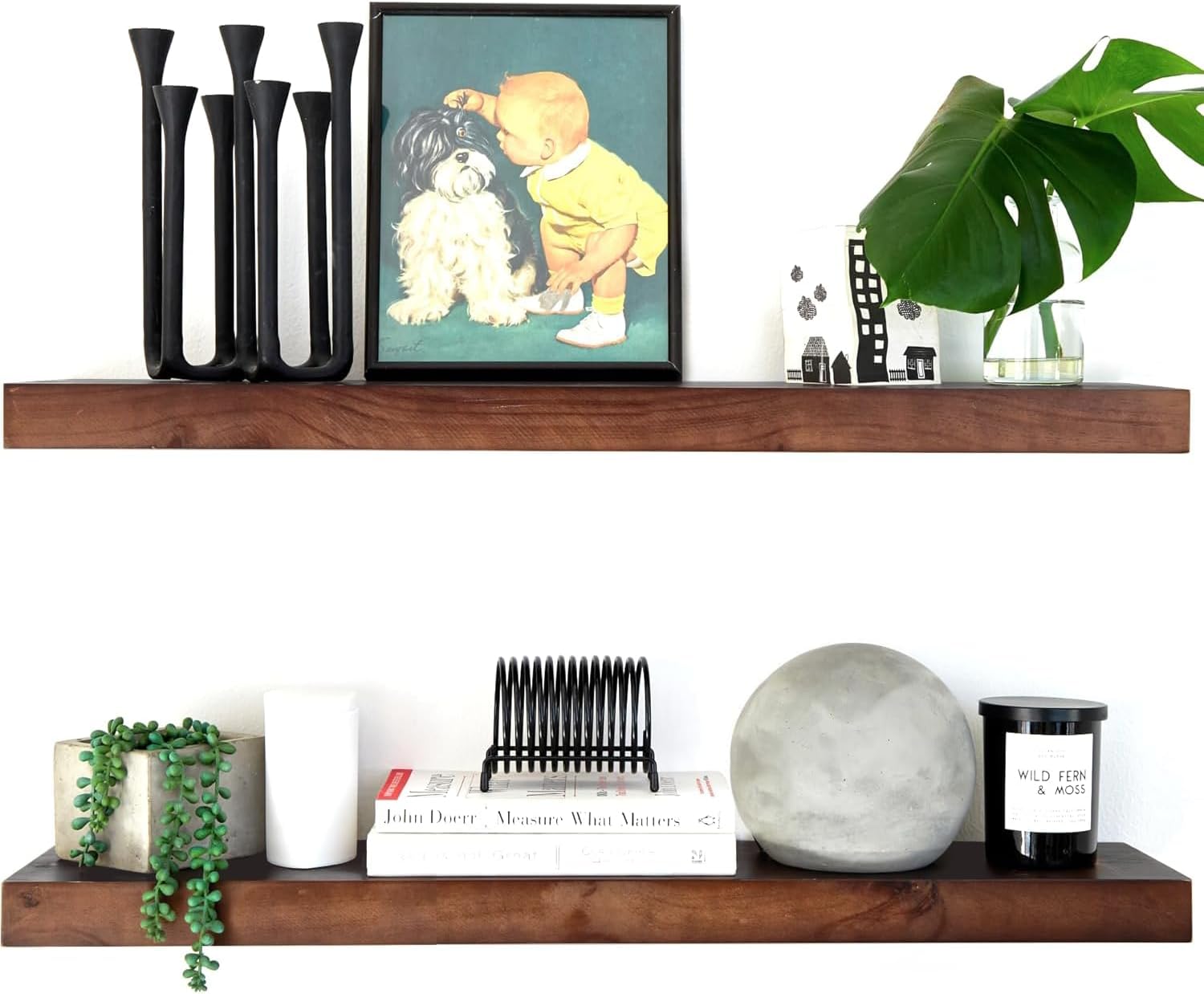 Homeforia Gray Floating Shelves 4 Homeforia Gray Floating Shelves