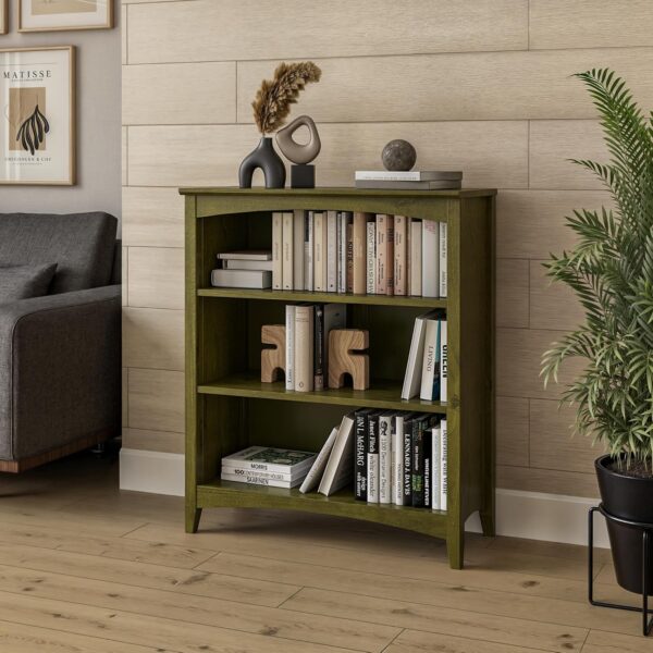 Camaflexi Shaker Style 3 Shelf Bookcase - Image 2