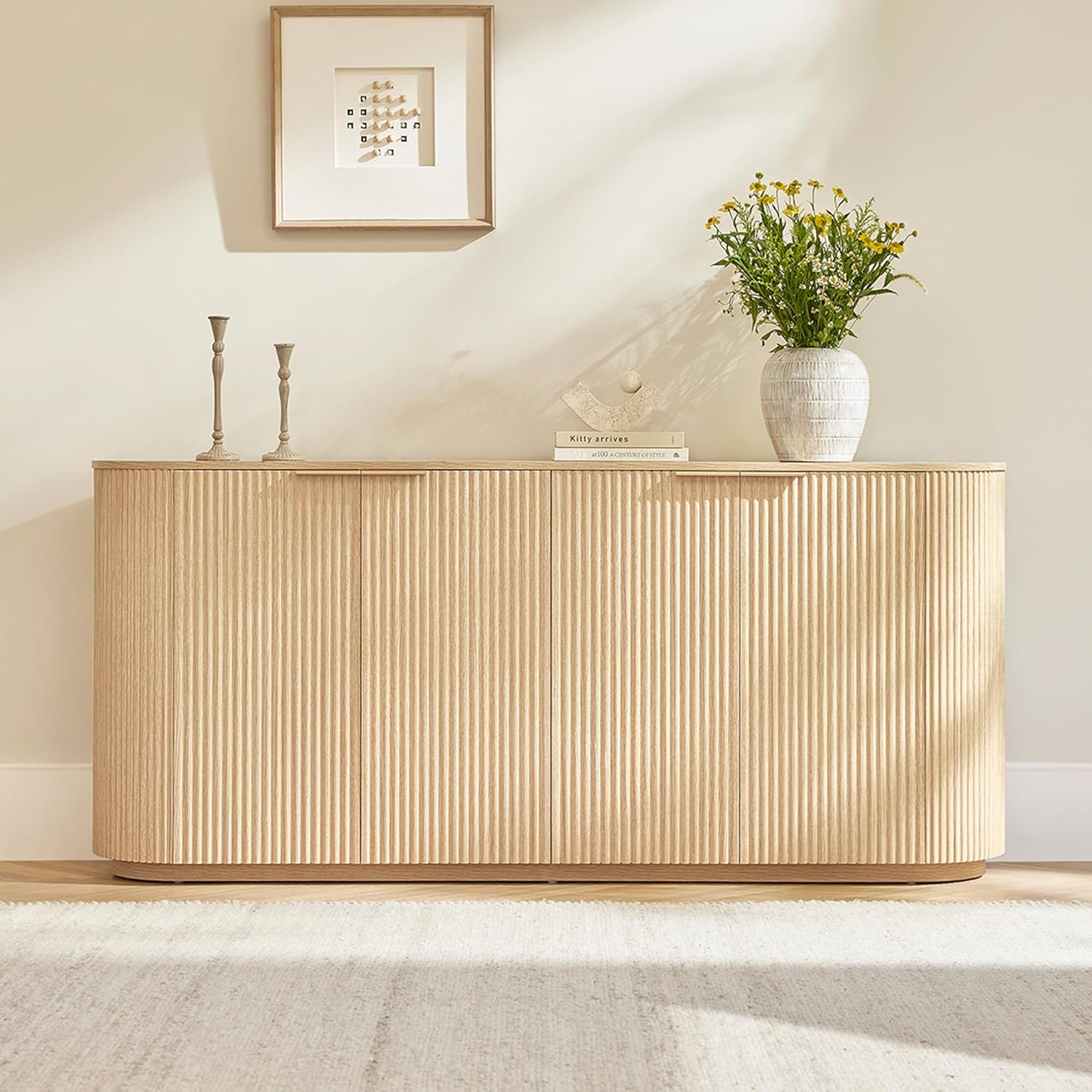 CHITA 70" Sideboard Buffet Cabinet with Storage