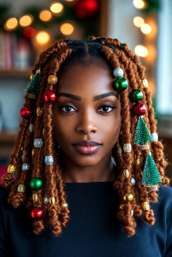 How to Add Temporary Color to Natural Locs for Festive Looks (Without Damage!)