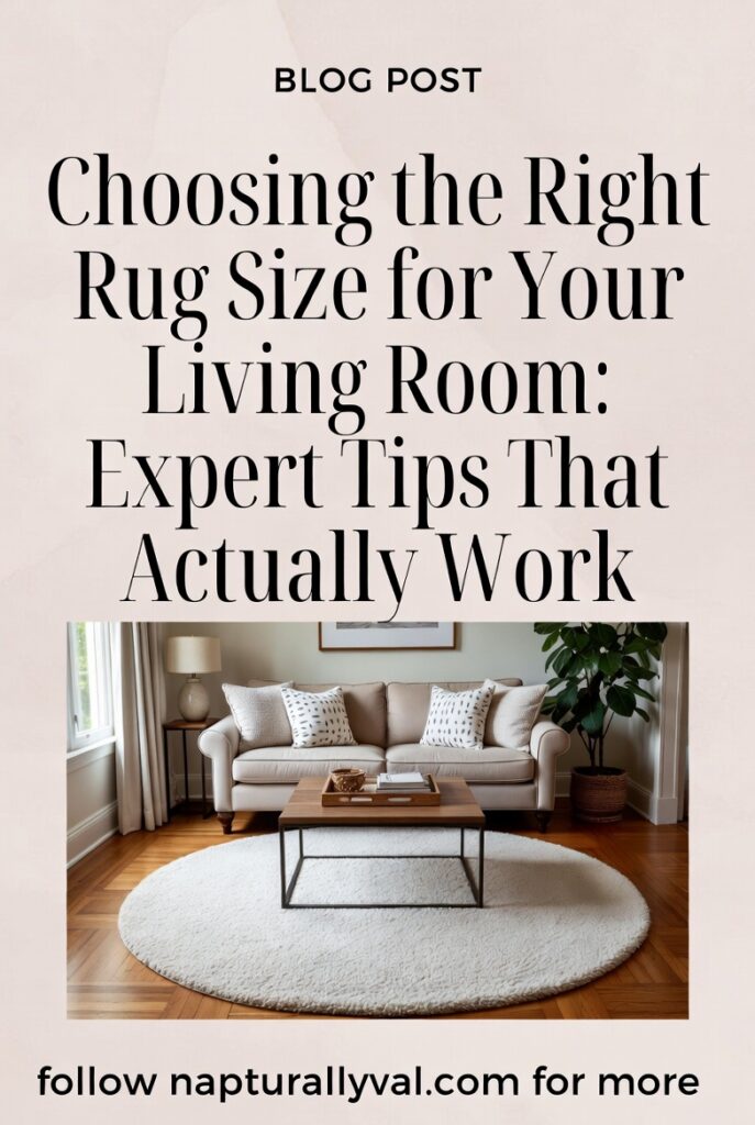 Choosing the Right Rug Size for Your Living Room: Expert Tips That Actually Work. 2 Choosing the Right Rug Size for Your Living Room: Expert Tips That Actually Work.