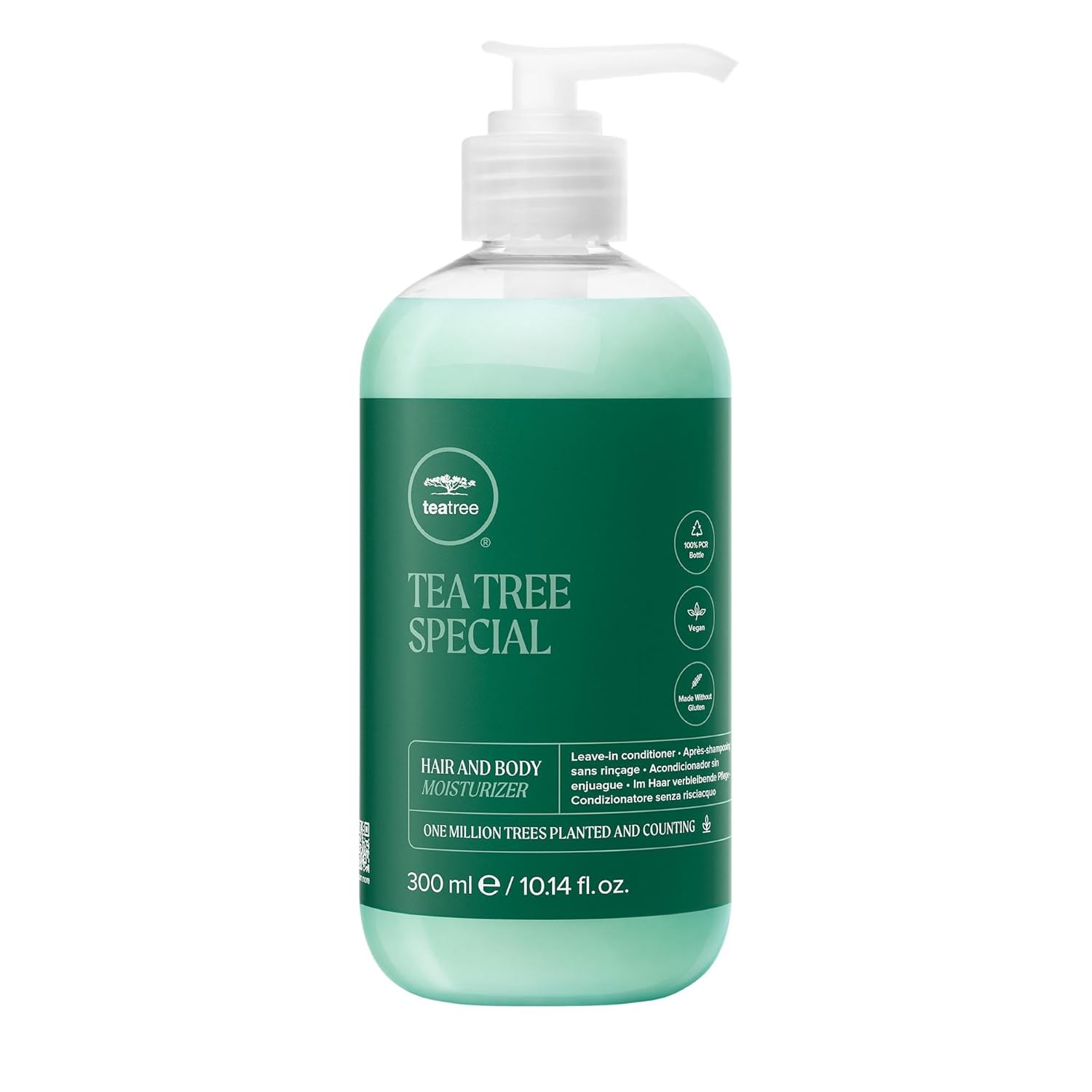 Tea Tree Hair and Body Moisturizer Leave-In Conditioner,