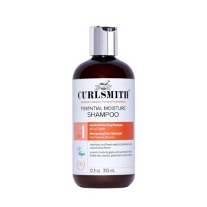 CURLSMITH - Essential Moisture Cleanser, Gentle Nourishing Shampoo for Wavy, Curly and Coily Hair