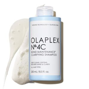 Olaplex No. 4C Bond Maintenance Clarifying Shampoo, Deep Cleans, Softens, Restores Shine, & Clarity, For All Hair Types Experiencing Product Buildup or Excess Oil