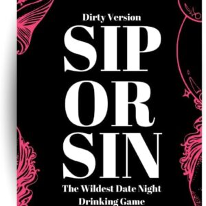 Sip Or Sin Drinking Couple Game - Freaky Couples Game