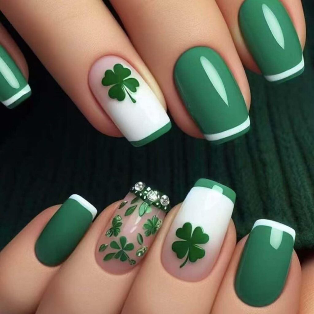 35 Cute St. Patrick’s Day Nail Ideas (Green, Gold & Shamrock Designs You’ll Love)
