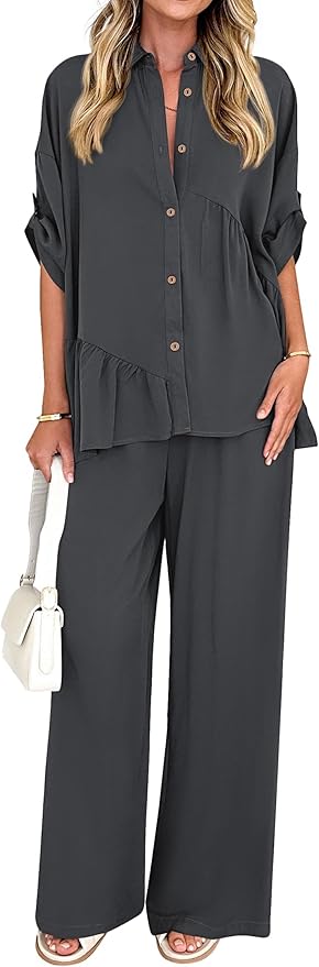 KIRUNDO Two Piece Sets for Women