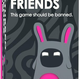 Disturbed Friends Party Game – Hilarious Adult Card Game to Find Out How Well You Know Your Friends