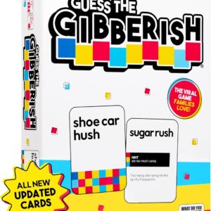 Guess The Gibberish Card Game for Families by Relatable