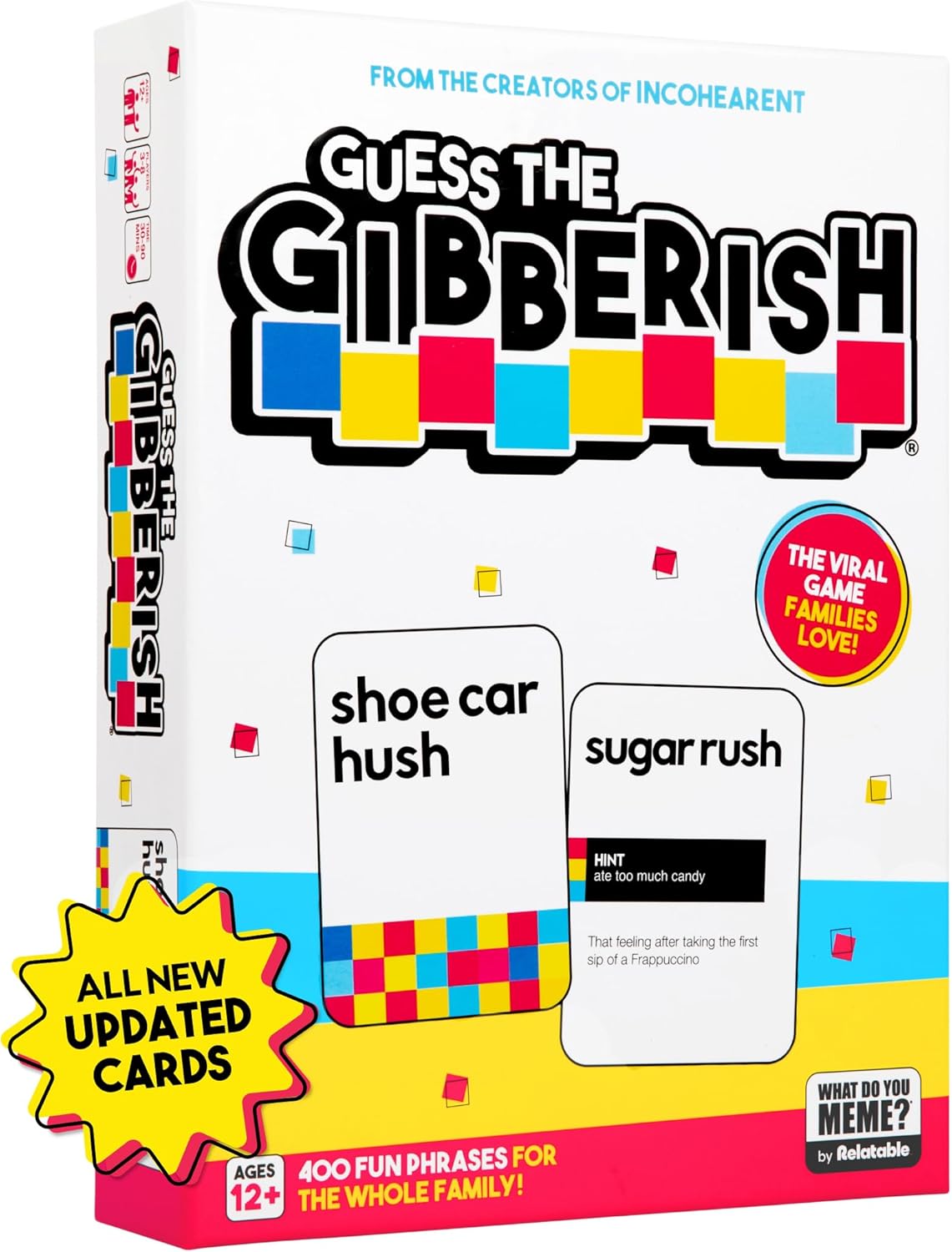 Guess The Gibberish Card Game for Families by Relatable