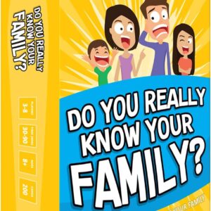Do You Really Know Your Family? A Fun Family Game Filled with Conversation Starters and Challenges