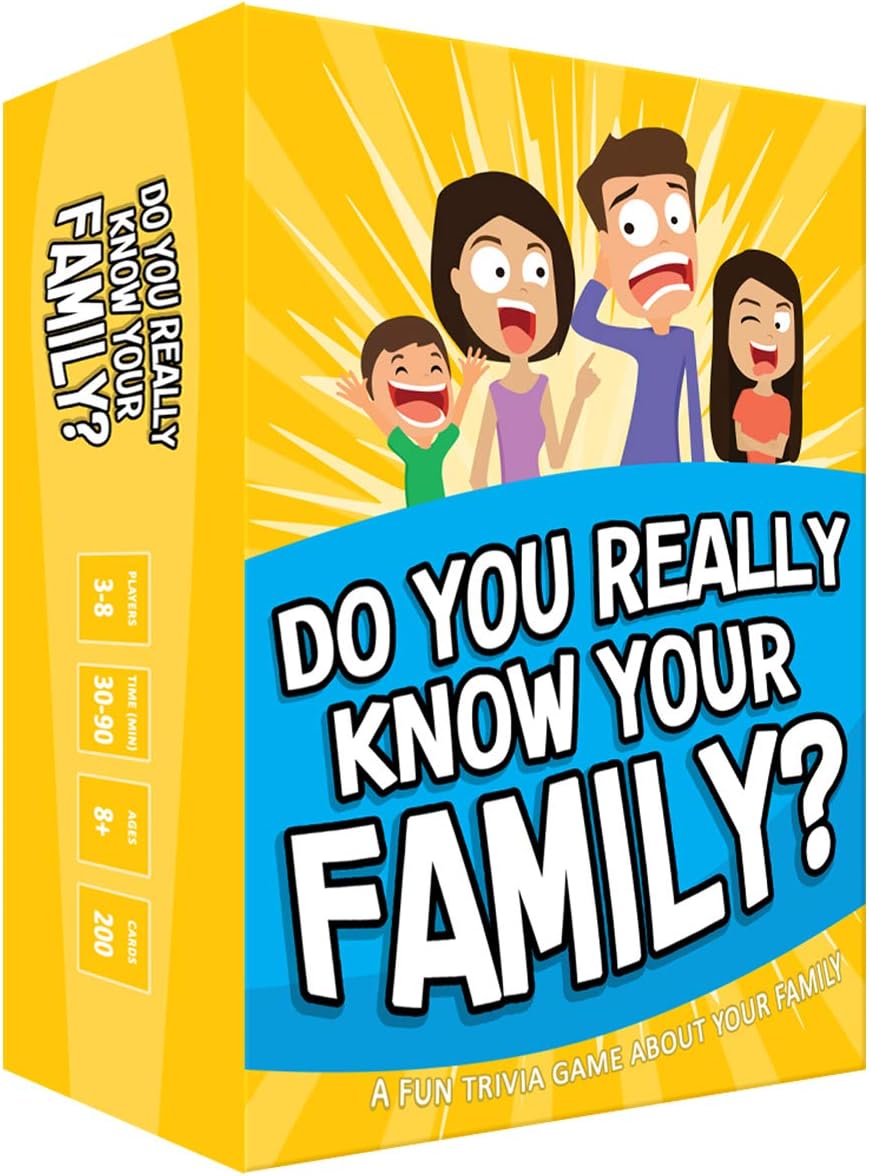 Do You Really Know Your Family? A Fun Family Game Filled with Conversation Starters and Challenges