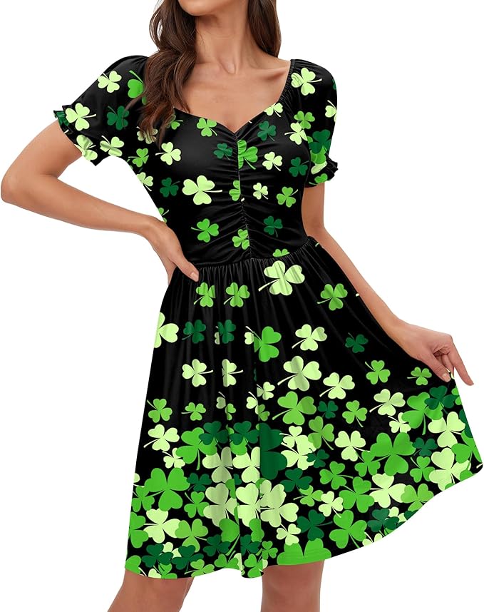 The 10 Most Flattering Casual Chic Dresses to Wear on St. Patrick’s Day. 3 The 10 Most Flattering Casual Chic Dresses to Wear on St. Patrick’s Day.
