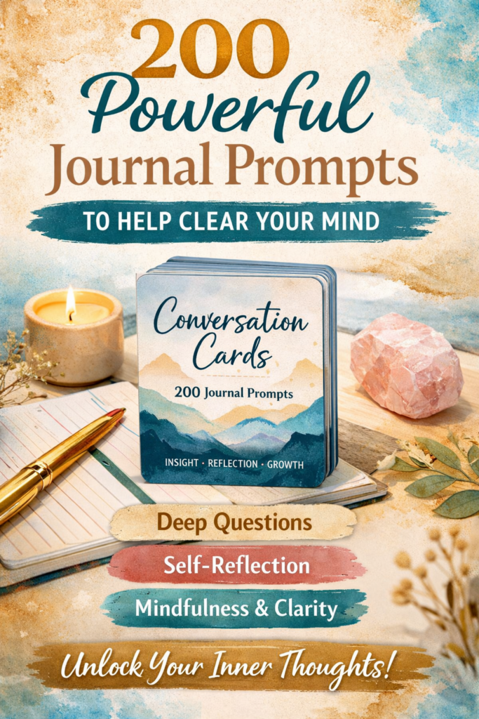 200 Powerful Journal Prompts to Help Clear Your Mind.