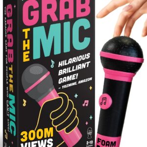 Lucky Egg Official Grab The Mic – Family Karaoke Board Game