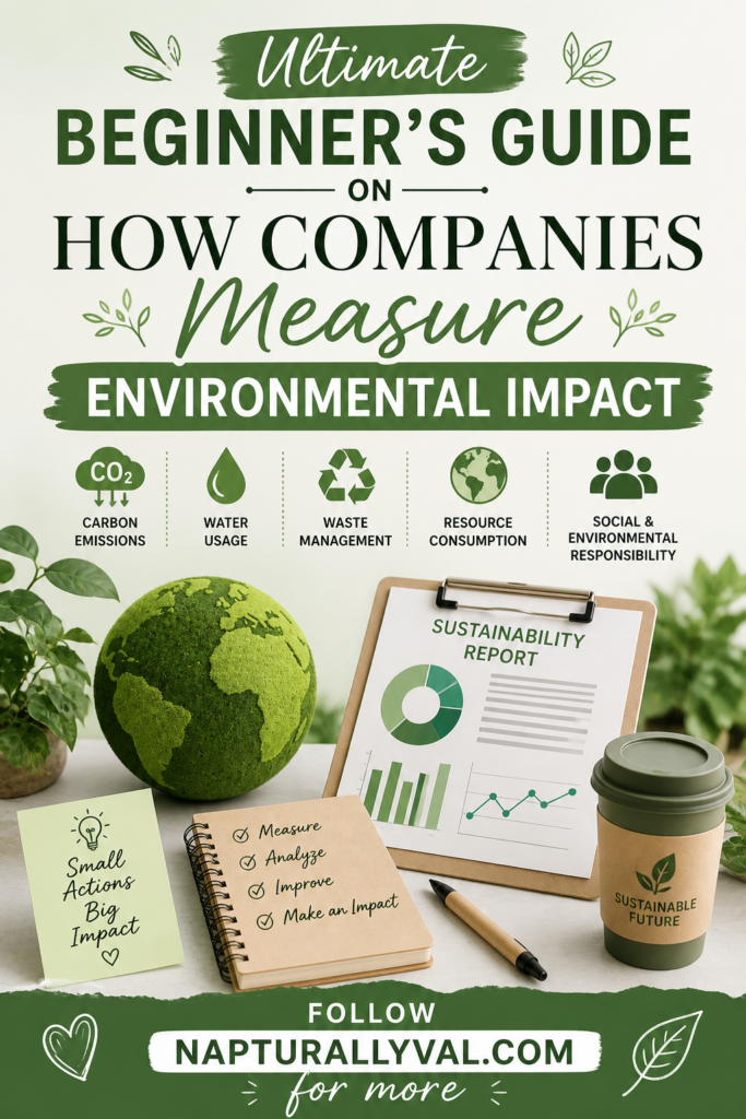 Ultimate Beginner's Guide on How Companies Measure Environmental Impact. 3 Ultimate Beginner's Guide on How Companies Measure Environmental Impact.