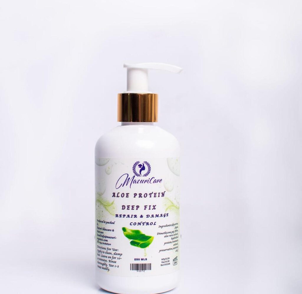 Lesson 4 from my 7 year natural hair journey: Essential Hair products ft MazuriCare Hair products.