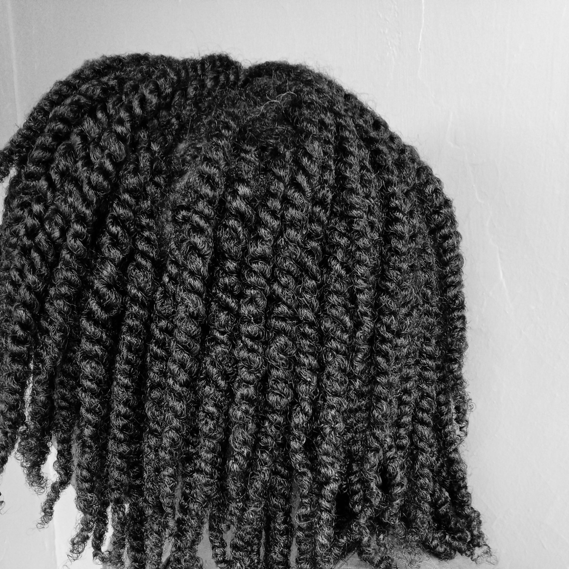 Natural Hair Care Lately: Finally  I Can Rock Natural Hair Twists On My Short Hair.