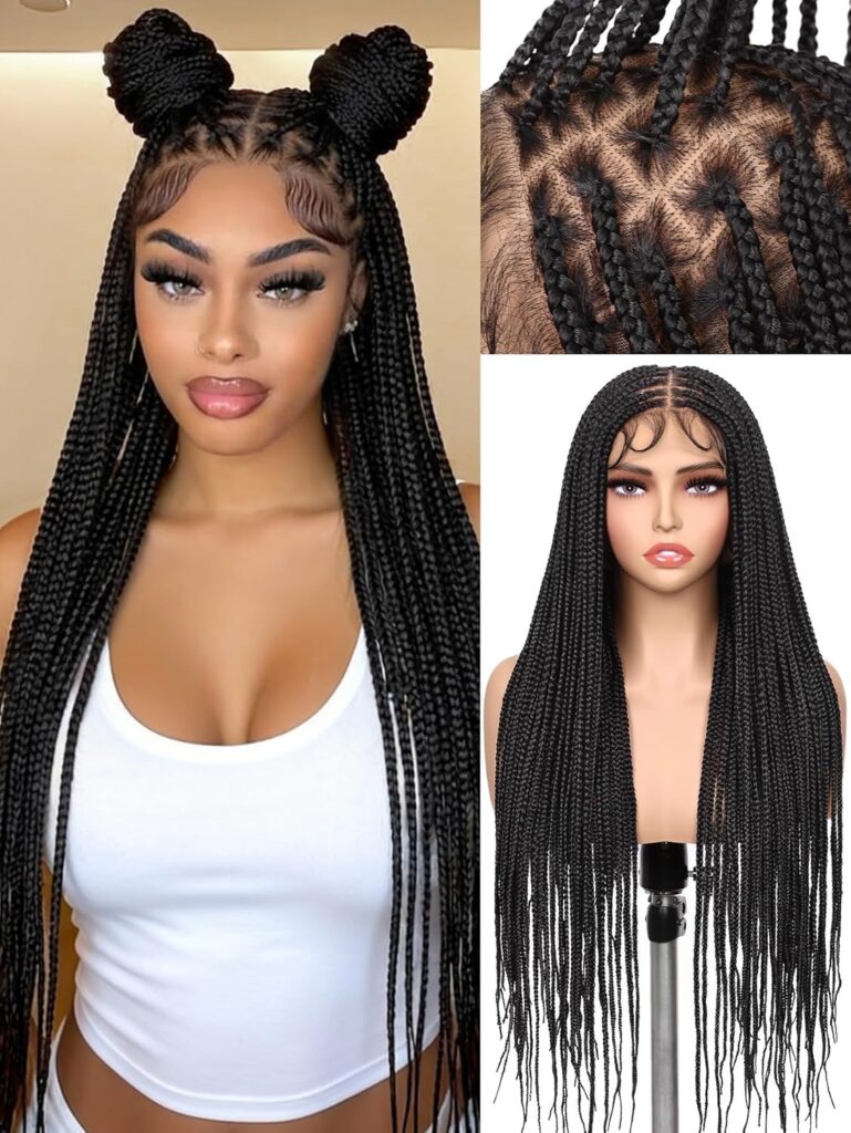 20 Elegant Knotless Braids Wigs Every Black Woman Needs in Her Collection. 3 20 Elegant Knotless Braids Wigs Every Black Woman Needs in Her Collection.