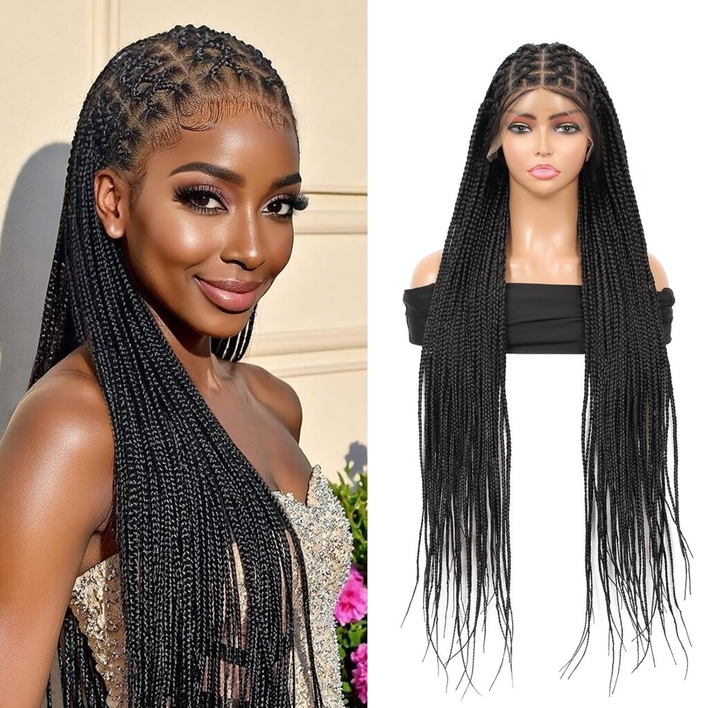 20 Elegant Knotless Braids Wigs Every Black Woman Needs in Her Collection. 1 20 Elegant Knotless Braids Wigs Every Black Woman Needs in Her Collection.