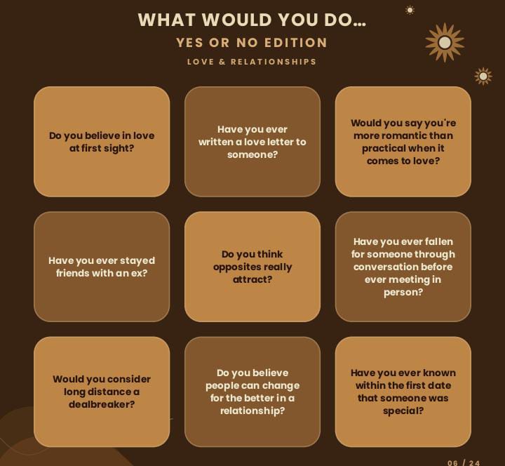 216 Yes Or No Icebreaker Game Night Questions.